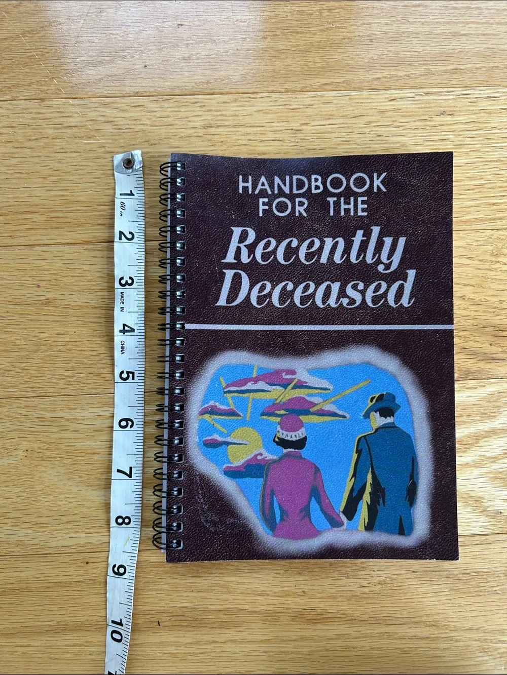 Handbook for the Recently Deceased Spiral Notebook - Beetlejuice